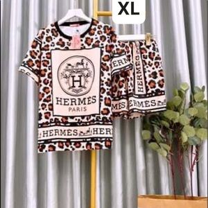 cold elastic short set